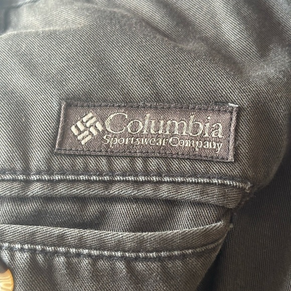 VTG Columbia Relaxed Fit Pants Mens 38 Dark Gray - Picture 6 of 8